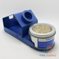    Soldering Iron Tip Cleaner with Brass Wire Sponge